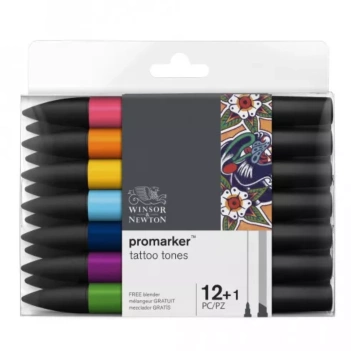 Set 12+1 Promarker Manga Romance Winsor and Newton