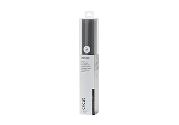 SUPER OFERTA **30%** Vinilo Iron On Termotransferible Glitter Negro Cricut 30x48cm