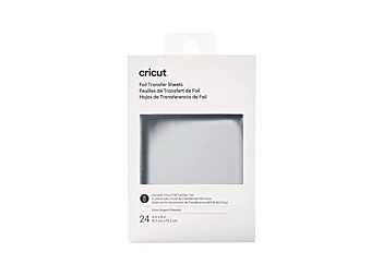 Cricut Maker/Explore Foil Transfer Sheets 24 Silber 10x15cm