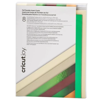 Cameron Sampler Cricut-Folien-Transferkarten-Set, 12 x 16 cm
