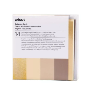 Neutrals Sampler Kaartenset Cricut 12x12cm