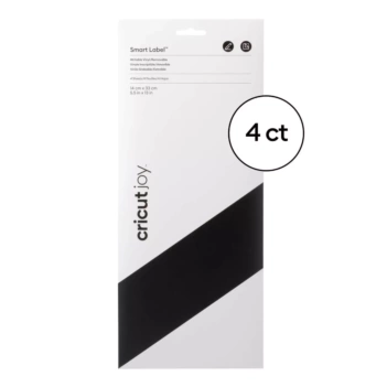 Vinilo Smart Label Removible Negro Cricut Joy 14x33cm