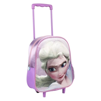 Mochila Frozen 3D Con Carro
