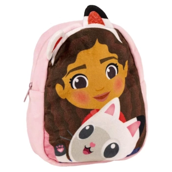 Mochila para a creche com personagem de peluche da Gabby’s Dollhouse