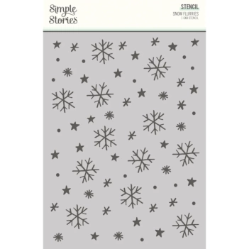 Spaanplaatstickers Winter Wonder Simple Stories