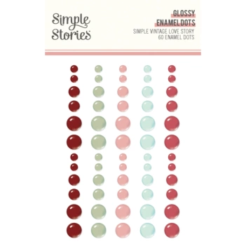 Die-Cuts Ephemera SV Love Story Simple Stories