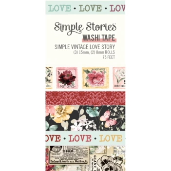 Die-Cuts Ephemera SV Love Story Simple Stories