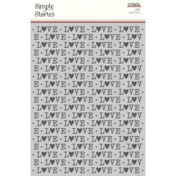 Die-Cuts Ephemera SV Love Story Simple Stories