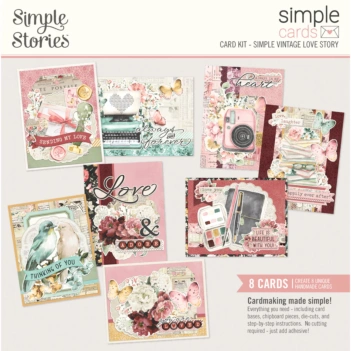 Die-Cuts Ephemera SV Love Story Simple Stories
