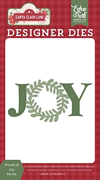 Echo Park Santa Claus Lane Snijmal Wreath Of Joy
