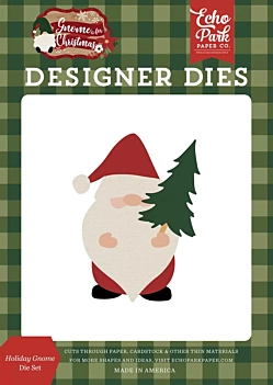 Holiday Gnome Gnome voor Christmas Echo Park Die