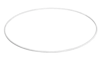 Aro metálico blanco 30cm