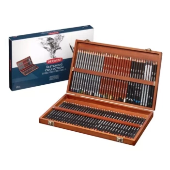 Caja de madera con 48 lápices Coloursoft