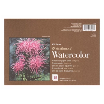 Bloc Watercolor Grano Fino Serie 400 Strathmore 17,8x25,4cm