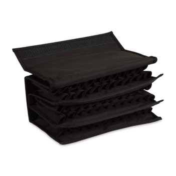 Estuche de tela 72 rotuladores negro Wallet Copic