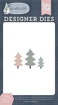 Winterdagen Bomen Winterland Echo Park Die Cuts
