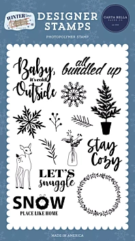 Bring On The Cozy 2 Winterland Echo Park Stamps