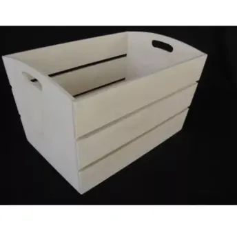 Caja de frutas con asas
