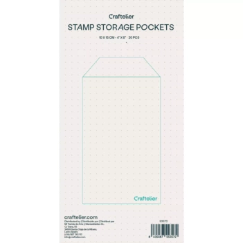 Craftelier Storage Pockets For 4x6" Stamps