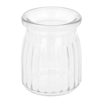 Set 6 tarros de cristal Artemio 7,3cm