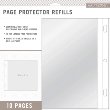 SUPER AANBIEDING **40%** Pak K and Company 8"x8" Albumhoezen