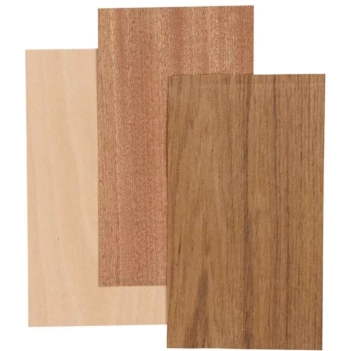 Set 3 sheets of fine bamboo wood Creativ Company 12x22cm