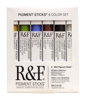 R&F Set 6 Ölfarbenstifte Introductory 38ml
