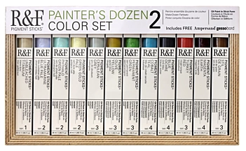 R&F Set 12 Ölfarbenstifte Painters Dozen 2 38ml