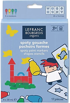 O conjunto Spoty parece uma opção interessante para crianças que desejam experimentar tintas de maneira fácil e conveniente.
