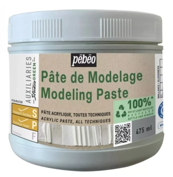 Green Pebeo modeling paste 475ml