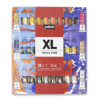 Pebeo Set van 30 XL Tubes Fijne Olieverf 20ml