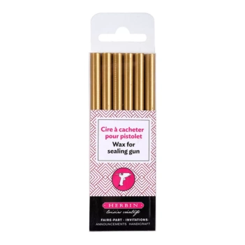 Set de 6 barras de lacre Oro Herbin