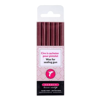 Set van 6 stukken Bordeaux-lak van Herbin