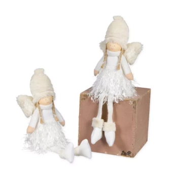 Sitzengel Weiss Halbach