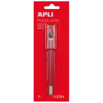 Cuchilla de precisión rojo Hobby Apli