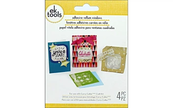 SUPER OFERTA **40%** Papel vellum adhesivo para Curvy Cutter EK Tools