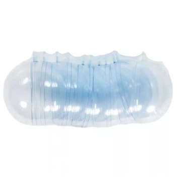 Rayher Set van 6 Blauw Transparante Plastic Ballen 6cm