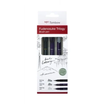 3er Set Fudenosuke Tombow Marker