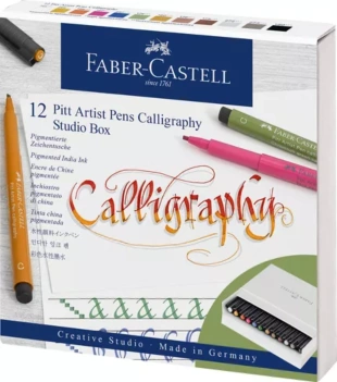 Faber-Castell Case of 12 Pitt Calligraphy markers 
