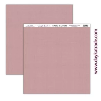 Set 5 papeles PL-033 efecto textura tela Rosa Oscuro Dayka 30x3