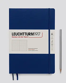 Cuaderno Composition Azul punteado tapa dura Leuchtturm1917 B5