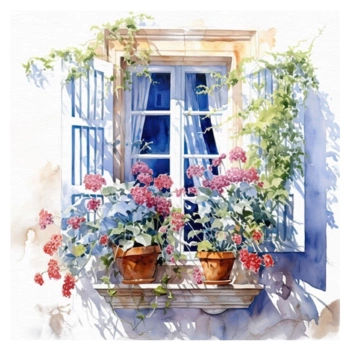 Serwetki papierowe Spring Okno 33x33cm