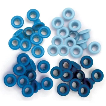 We R Memory Keepers Standard Eyelets,  Blue