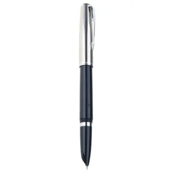 Jinhao M 86 Füllfederhalter aus Harz, marineblau