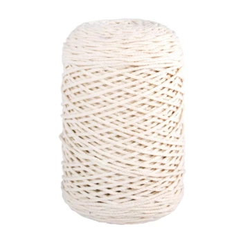 Bobina de hilo trenzado Marfil 2mm

