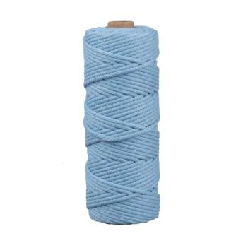 Rayher Macramé Draad Hemelsblauw 3mm