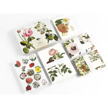 Set de correspondencia Flowers The Pepin Press