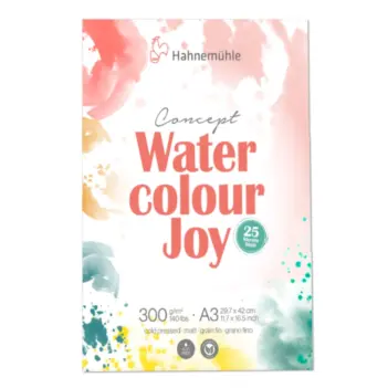 Bloc acuarela grano fino Joy Hahnemühle A3 300g/m²