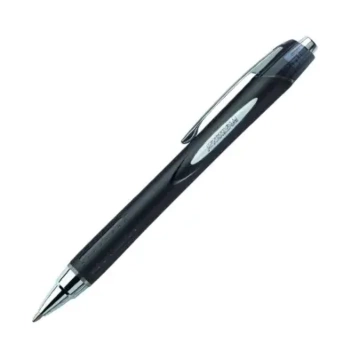 Penna a sfera retrattile Uni-Ball Jetstream nera 1 mm