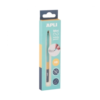 Apli HB mini infinity graphite pencil tricolour aquamarine